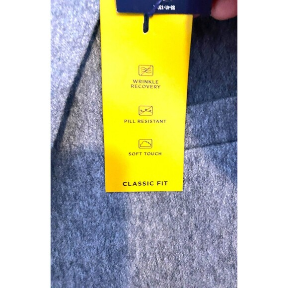 Stafford 100% Camel Hair Classic Fit Notch Lapel Sport Coat - Gray - Size 52R - Picture 7 of 7